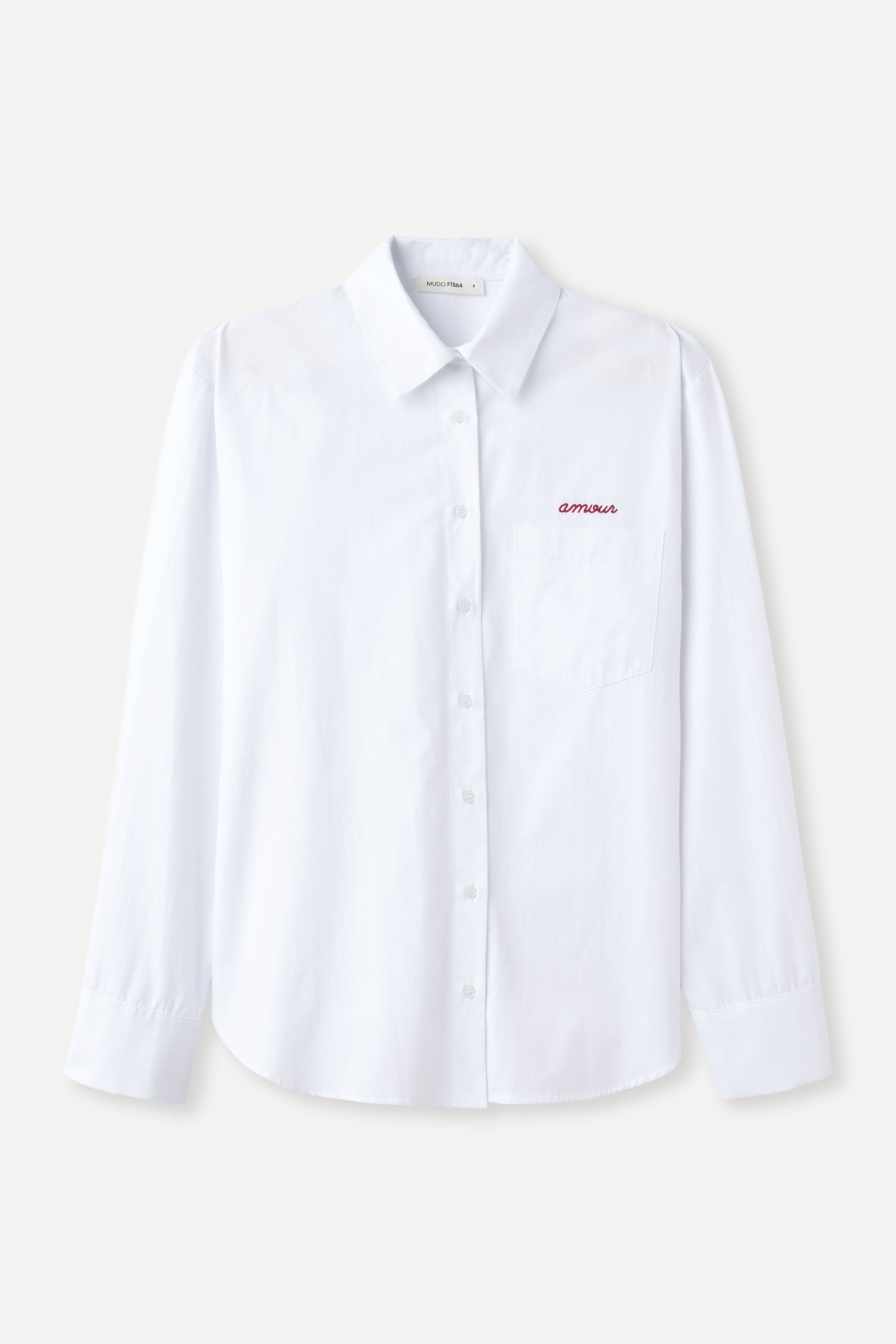 NAKIŞLI OVERSIZE UZUN KOLLU GÖMLEK