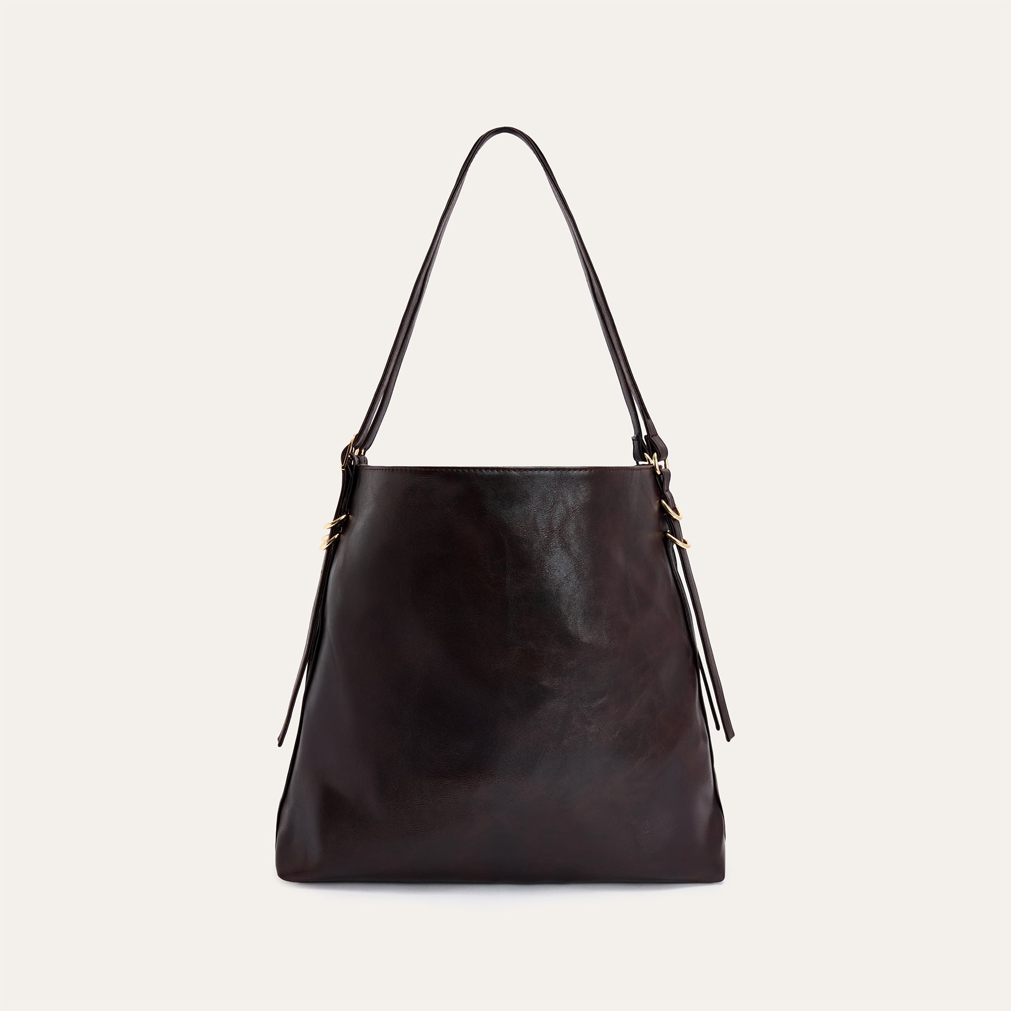 DERİ GÖRÜNÜMLÜ TOTE EL ÇANTASI