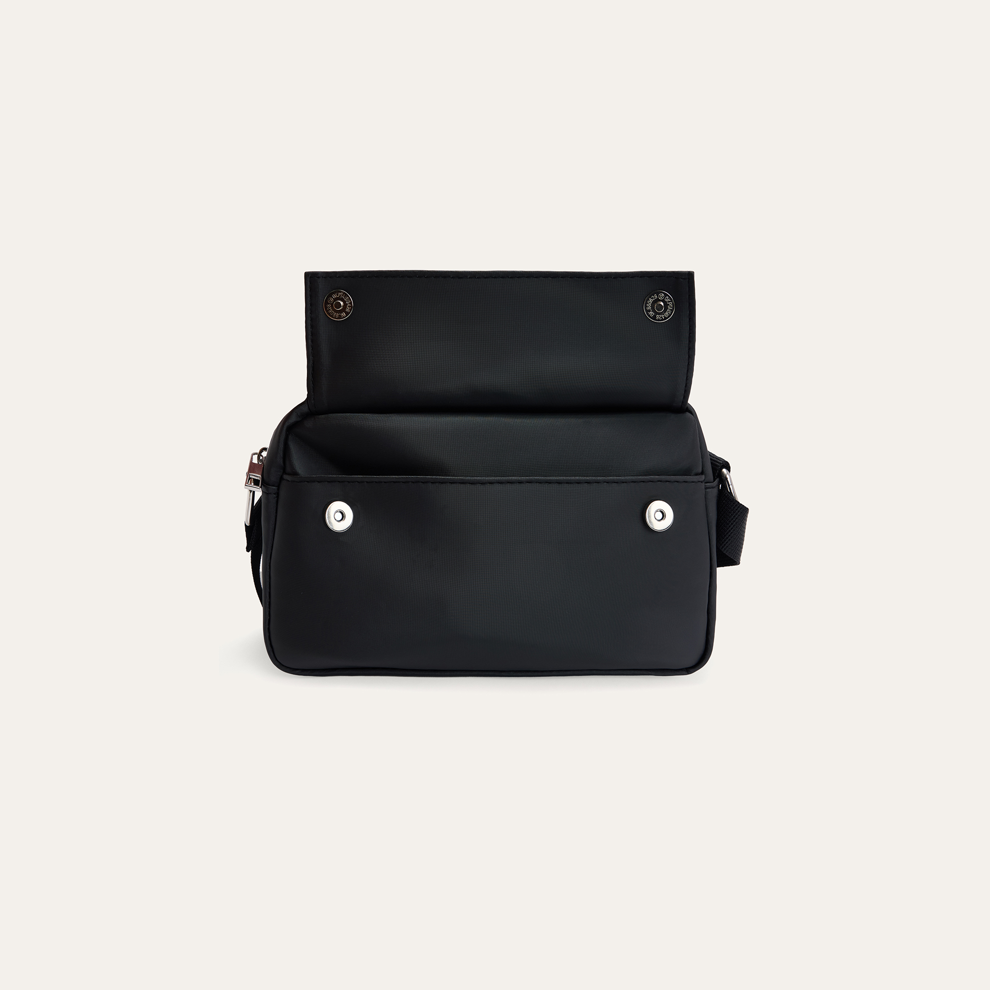 DERİ GÖRÜNÜMLÜ OMUZ ÇANTASI