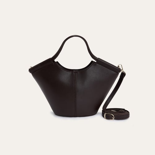 DERİ GÖRÜNÜMLÜ SHOPPER OMUZ ÇANTASI