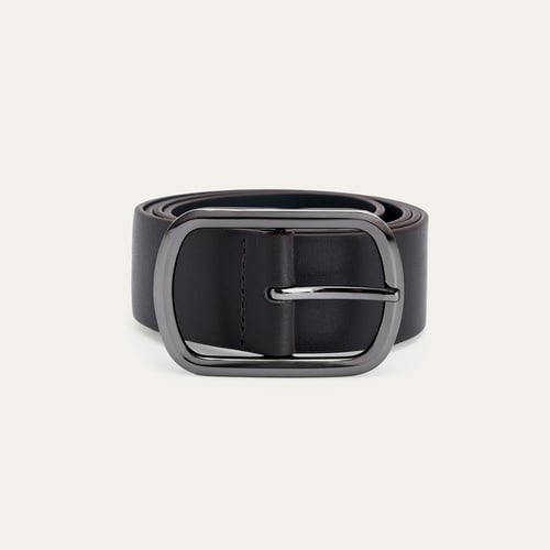 GENİŞ TOKALI DERİ GÖRÜNÜMLÜ KEMER