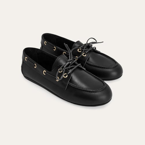 HAKİKİ DERİ TEKNE AYAKKABISI