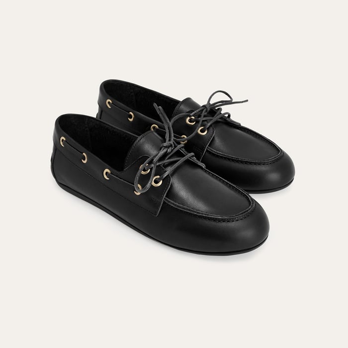 HAKİKİ DERİ TEKNE AYAKKABISI