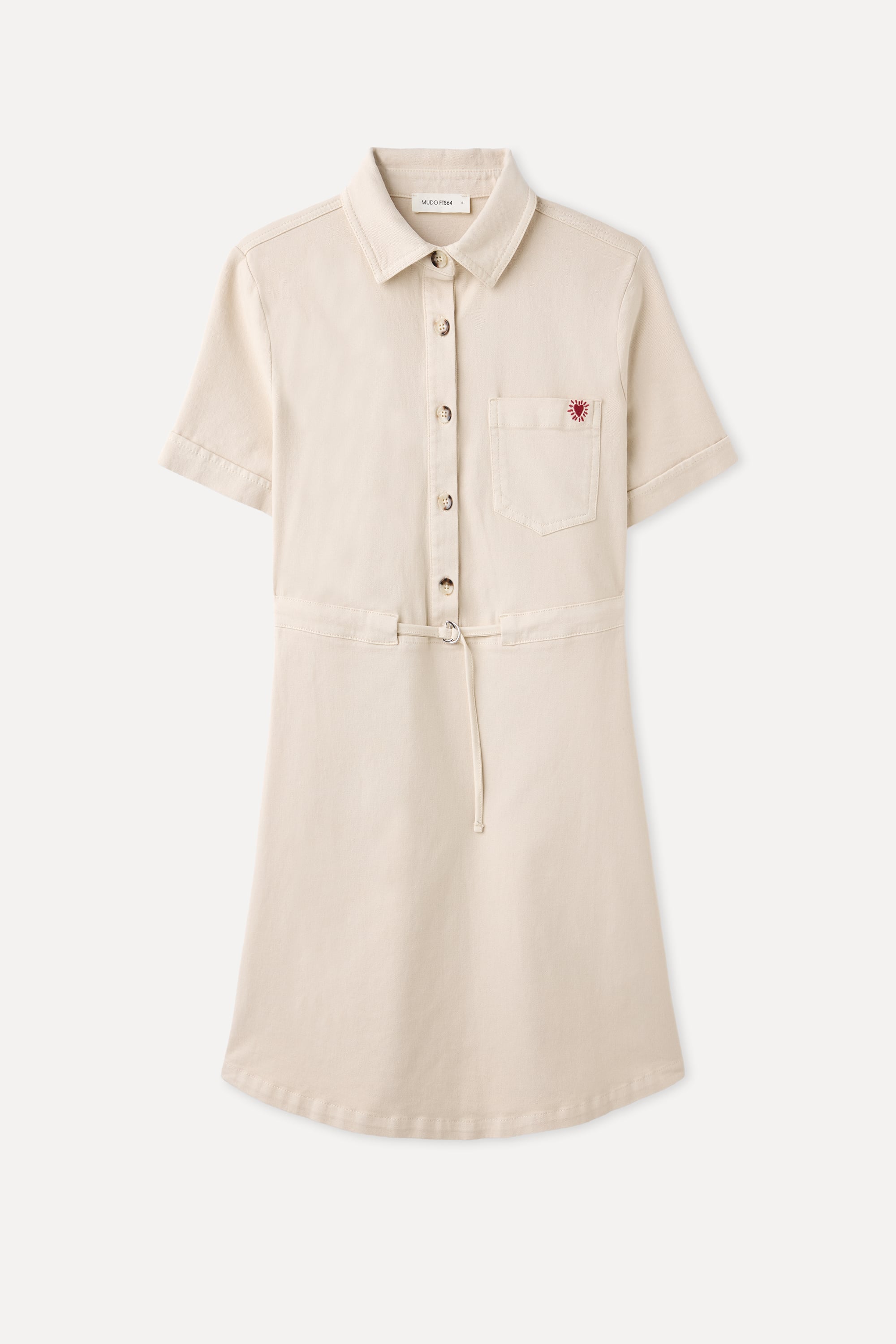 A FORM KEMER DETAYLI MİNİ ELBİSE