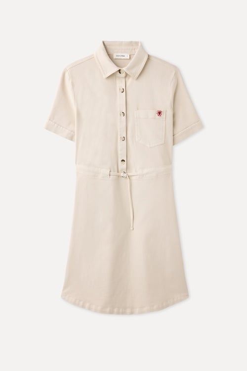  A FORM KEMER DETAYLI MİNİ ELBİSE