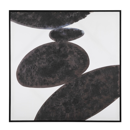 THAI STONE ÇERÇEVELİ YAĞLIBOYA TABLO 100X100 CM