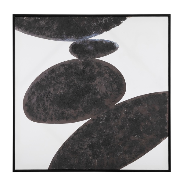 Mudo Concept Thai Stone Çerçeveli Yağliboya Tablo 100X100 Cm