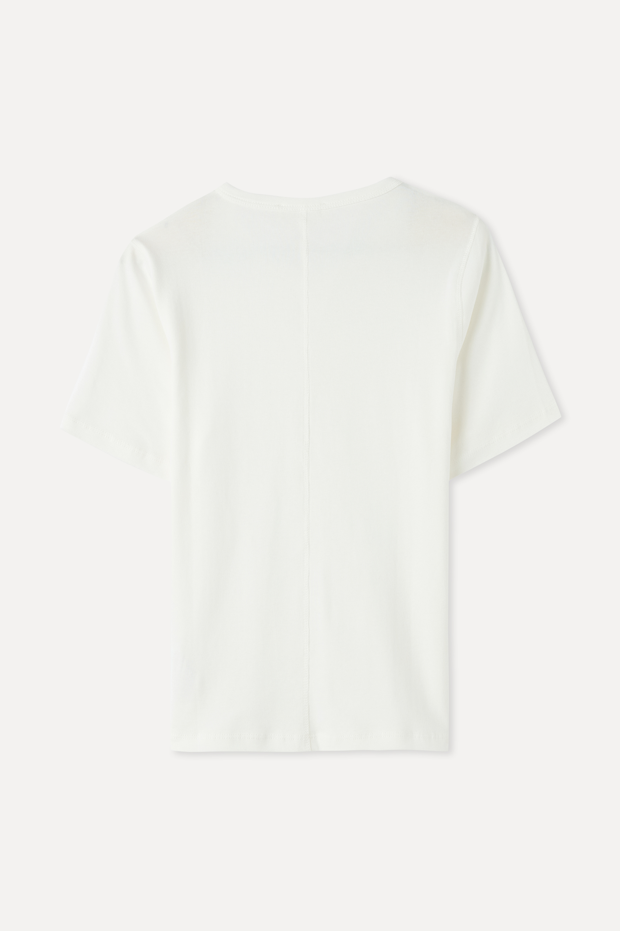 FITTED BİSİKLET YAKA T-SHIRT