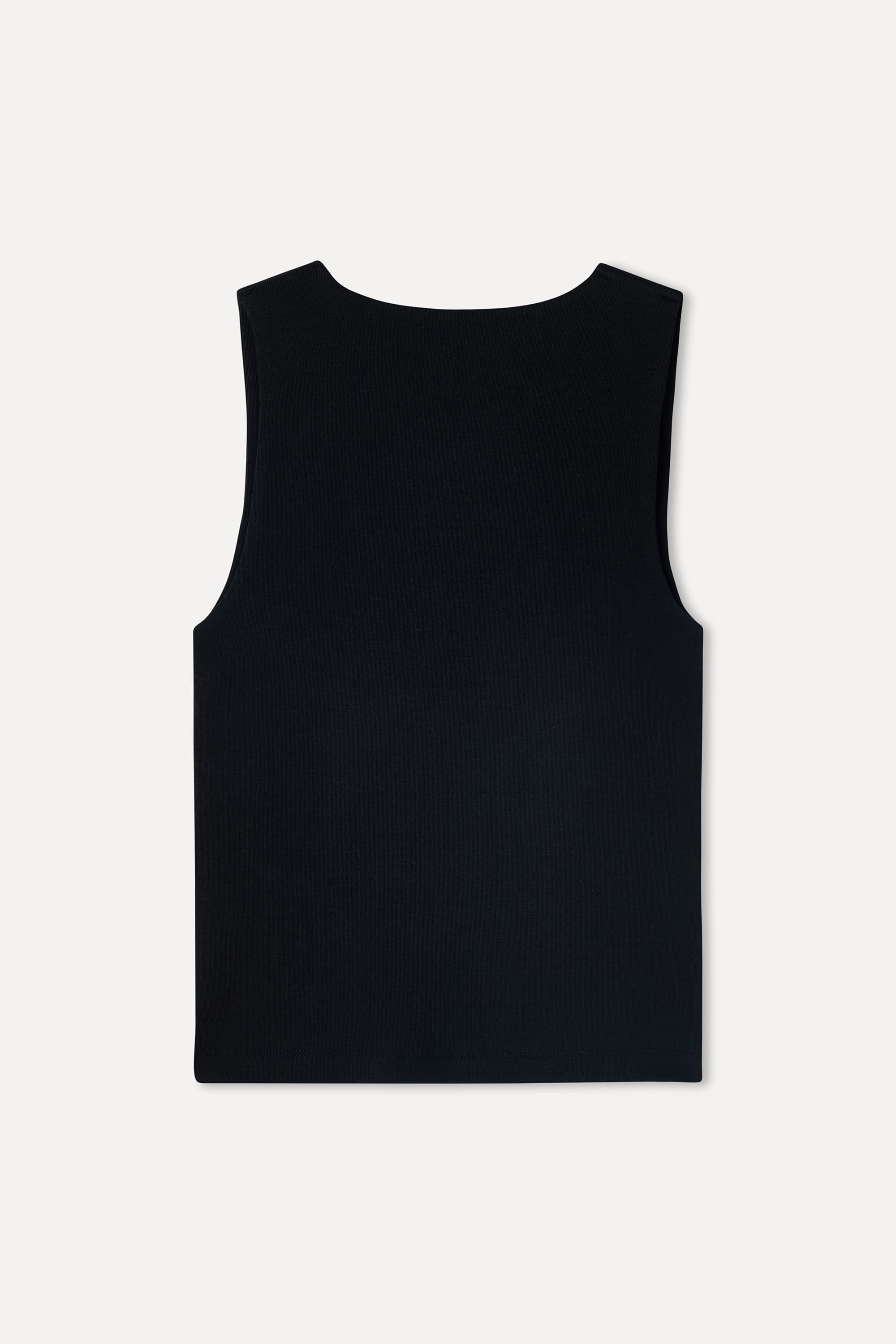 FITTED U YAKA KOLSUZ BLUZ