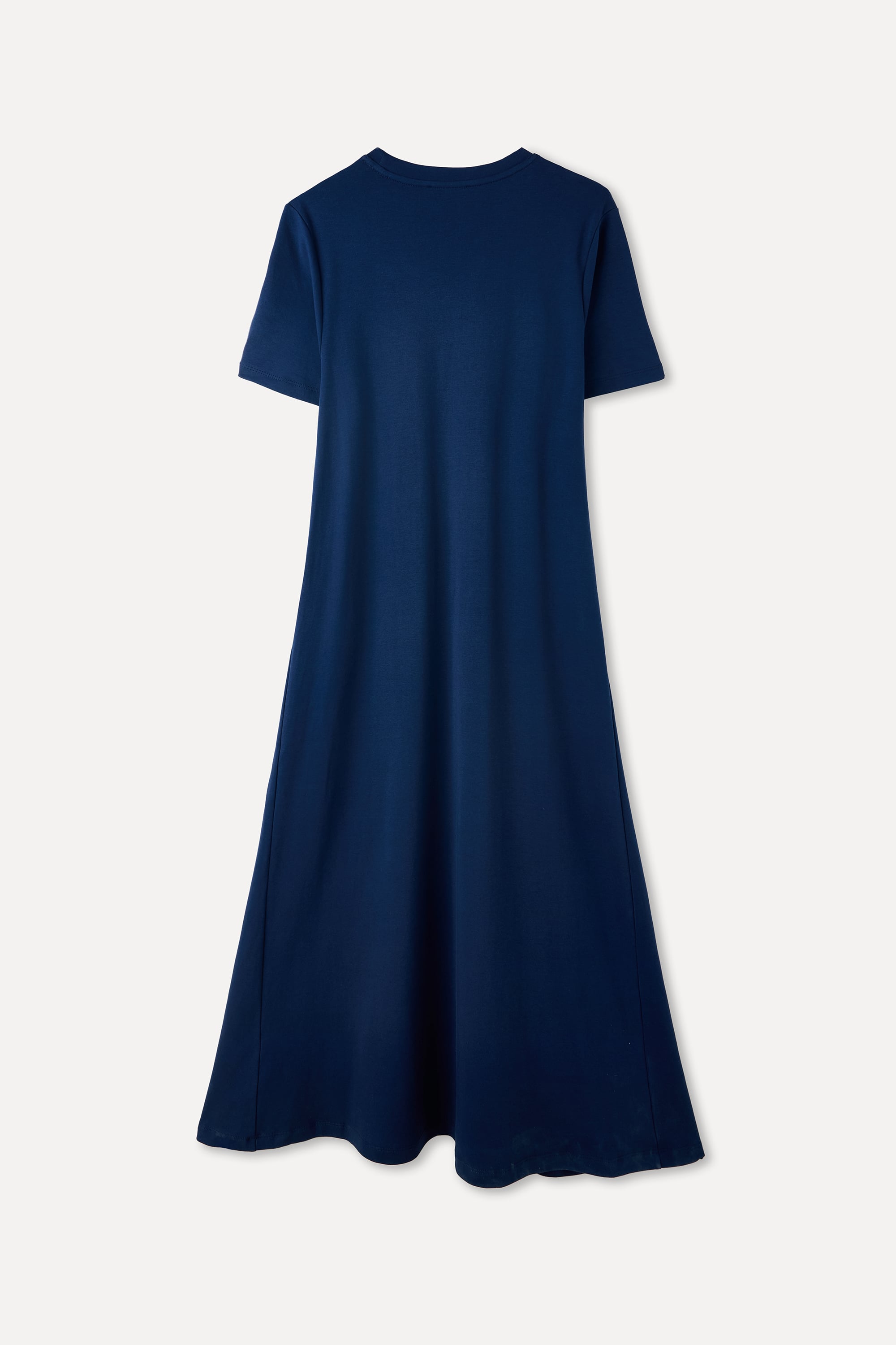 OVERSIZE KISA KOLLU CEPLİ MİDİ ELBİSE