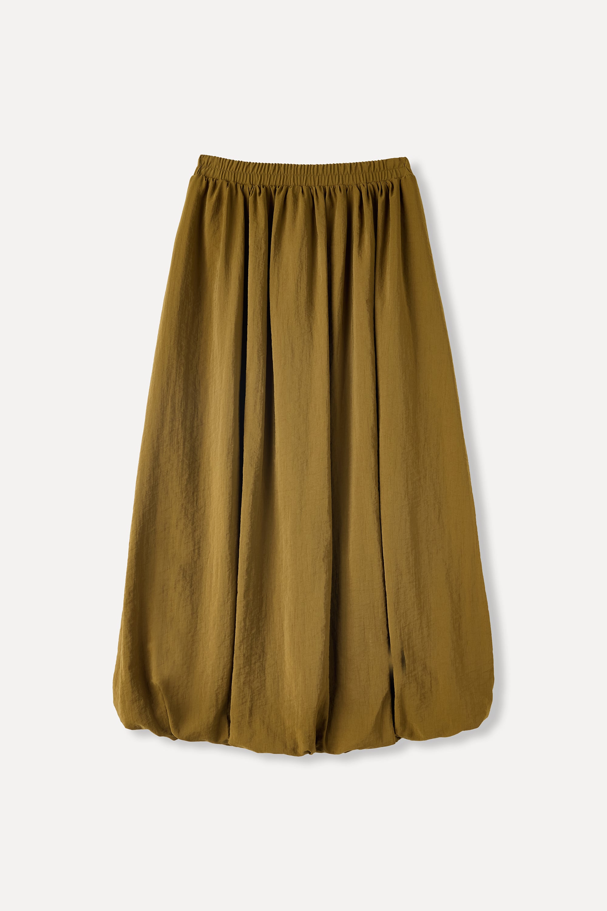 BELİ LASTİKLİ BALON MİDİ ETEK