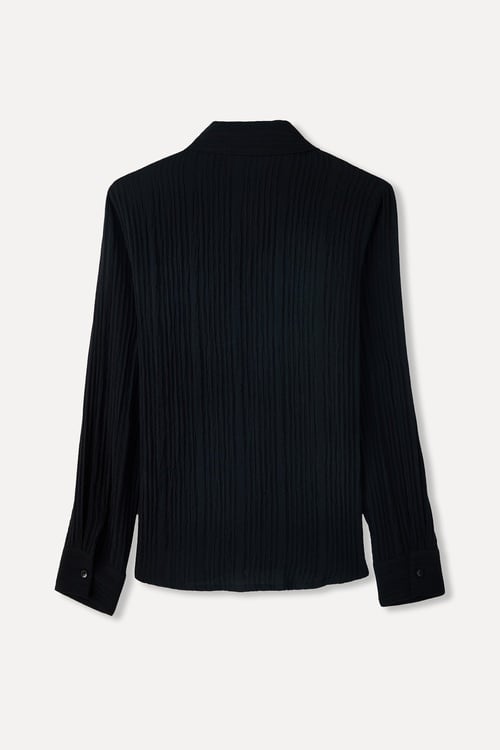 FITTED DOKULU GÖMLEK