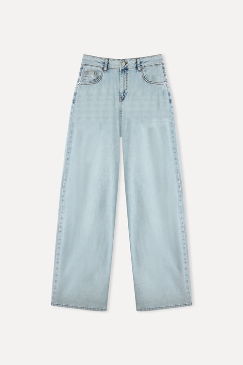 WIDE LEG JEAN PANTOLON