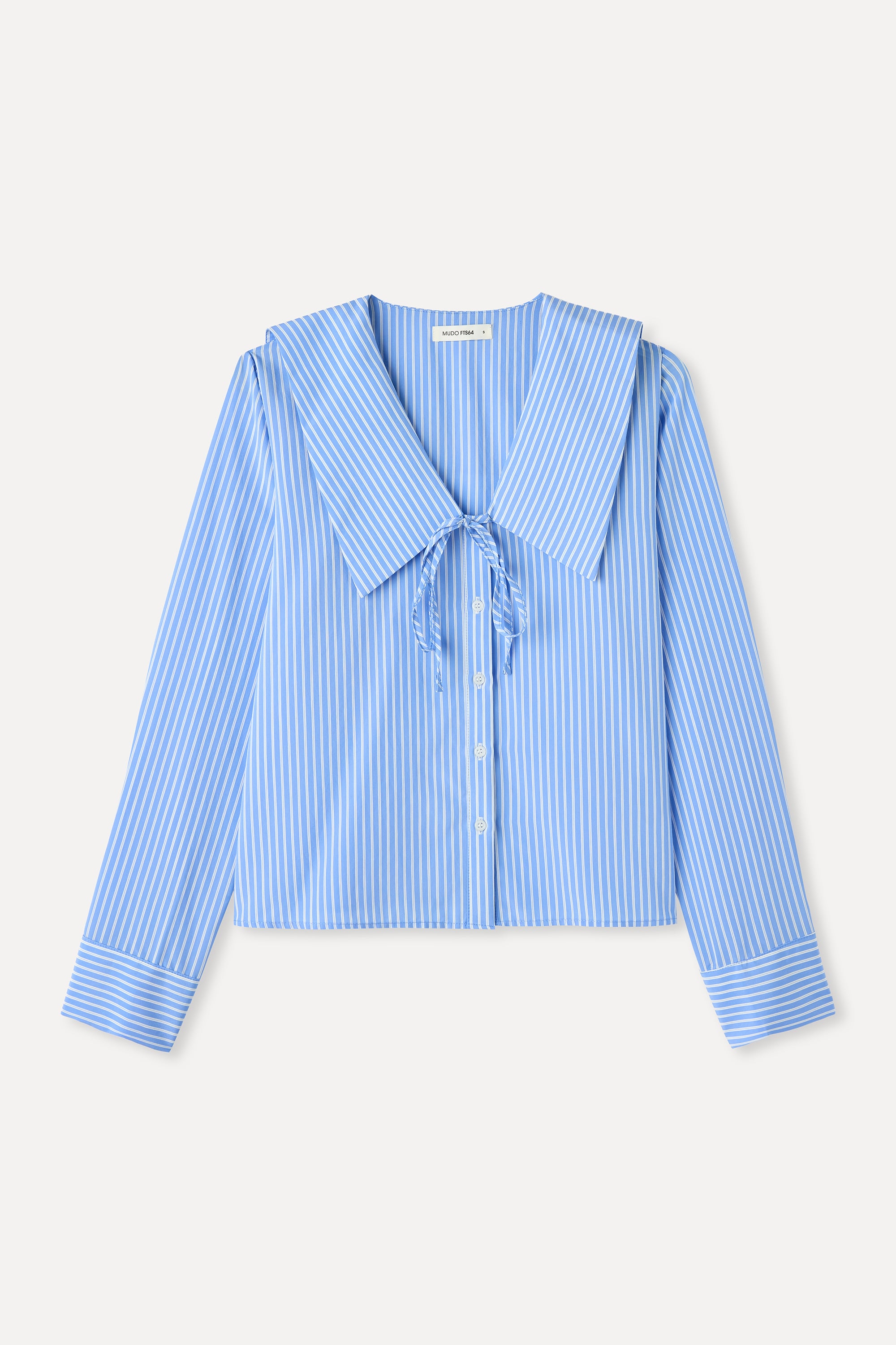 ÇİZGİLİ GEMİCİ YAKA GÖMLEK