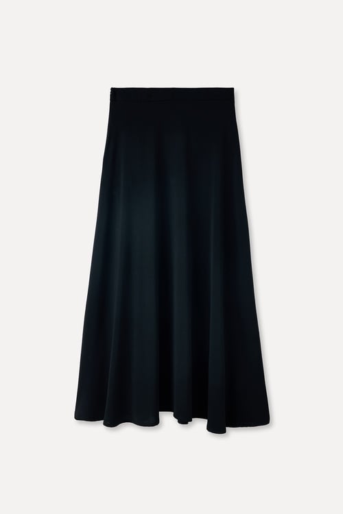 BELİ LASTİKLİ KLOŞ MİDİ ETEK