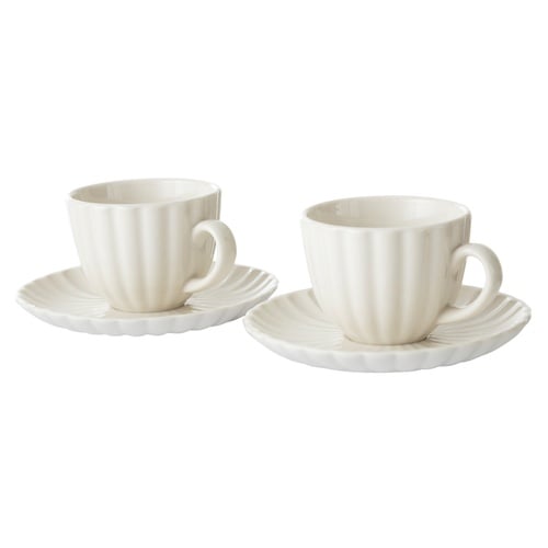 FLOWER FİNCAN SETİ 2'Lİ