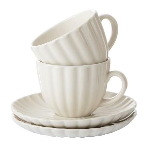  FLOWER FİNCAN SETİ 2'Lİ