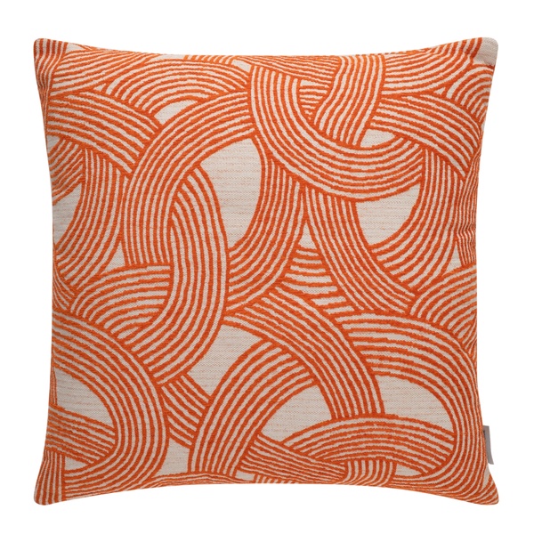 Mudo Home  Nell Wave Kırlent Turuncu 50X50