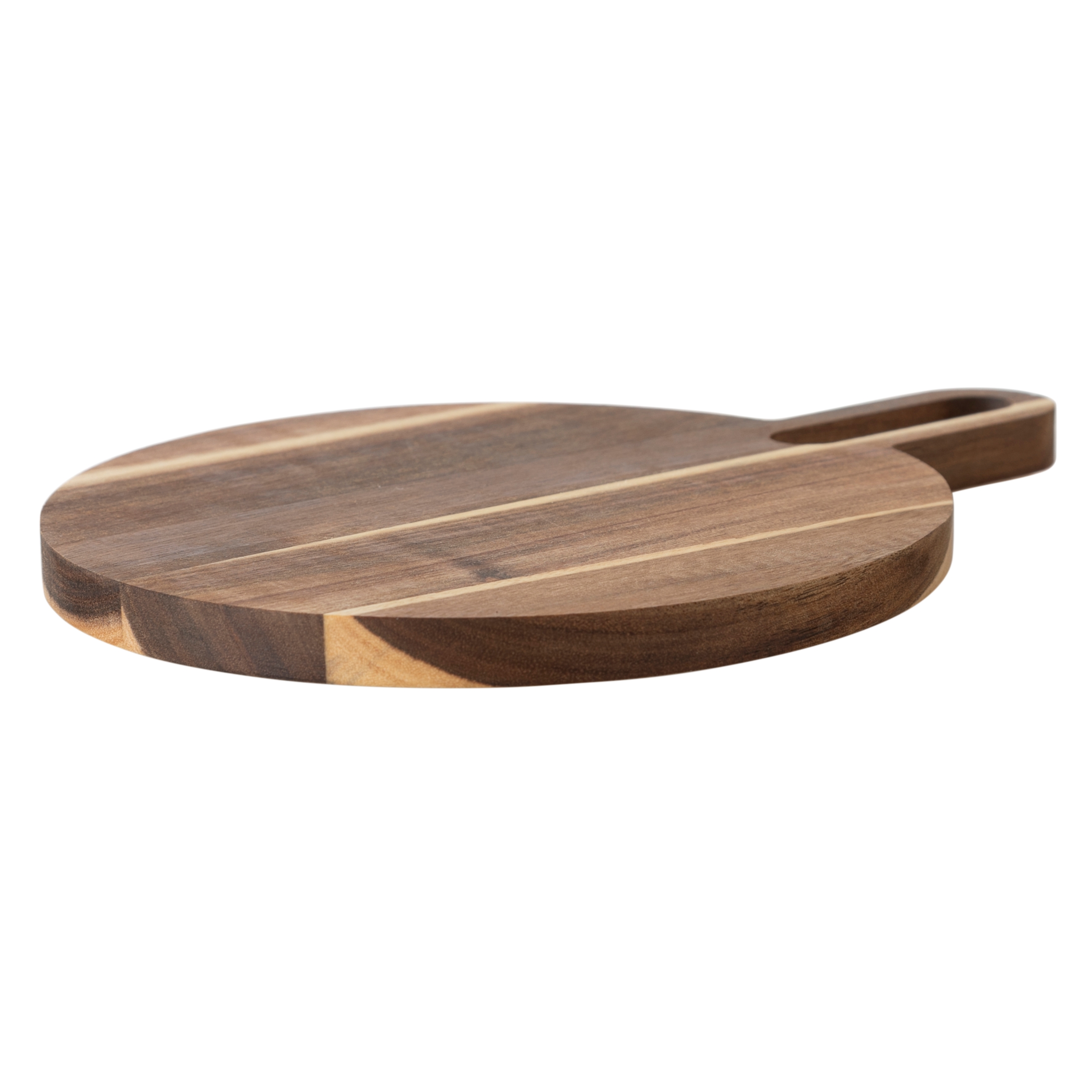 AKASYA YUVARLAK KESİM TAHTASI 21 CM