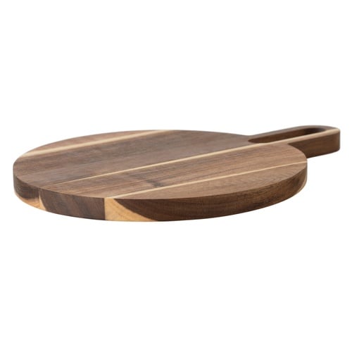  AKASYA YUVARLAK KESİM TAHTASI 21 CM