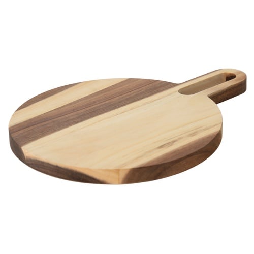 AKASYA YUVARLAK KESİM TAHTASI 21 CM