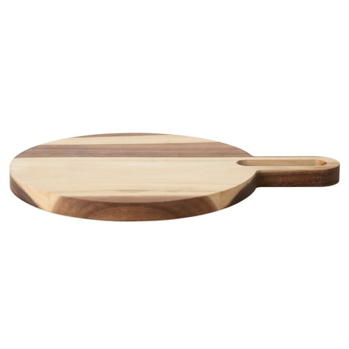  AKASYA YUVARLAK KESİM TAHTASI 21 CM