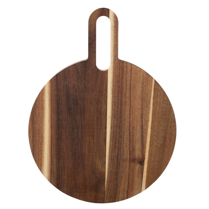 AKASYA YUVARLAK KESİM TAHTASI 21 CM