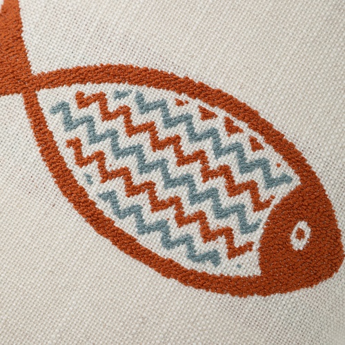 MARİN FISH WAVE KIRLENT TURUNCU 30X50