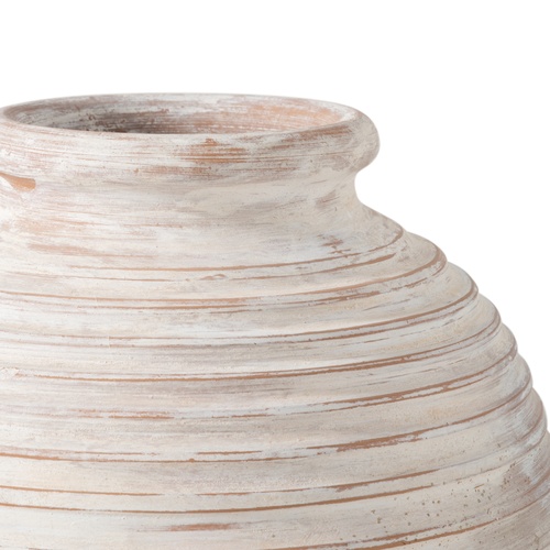 OTRANTO ANTİK BEYAZ SAKSI 65 CM