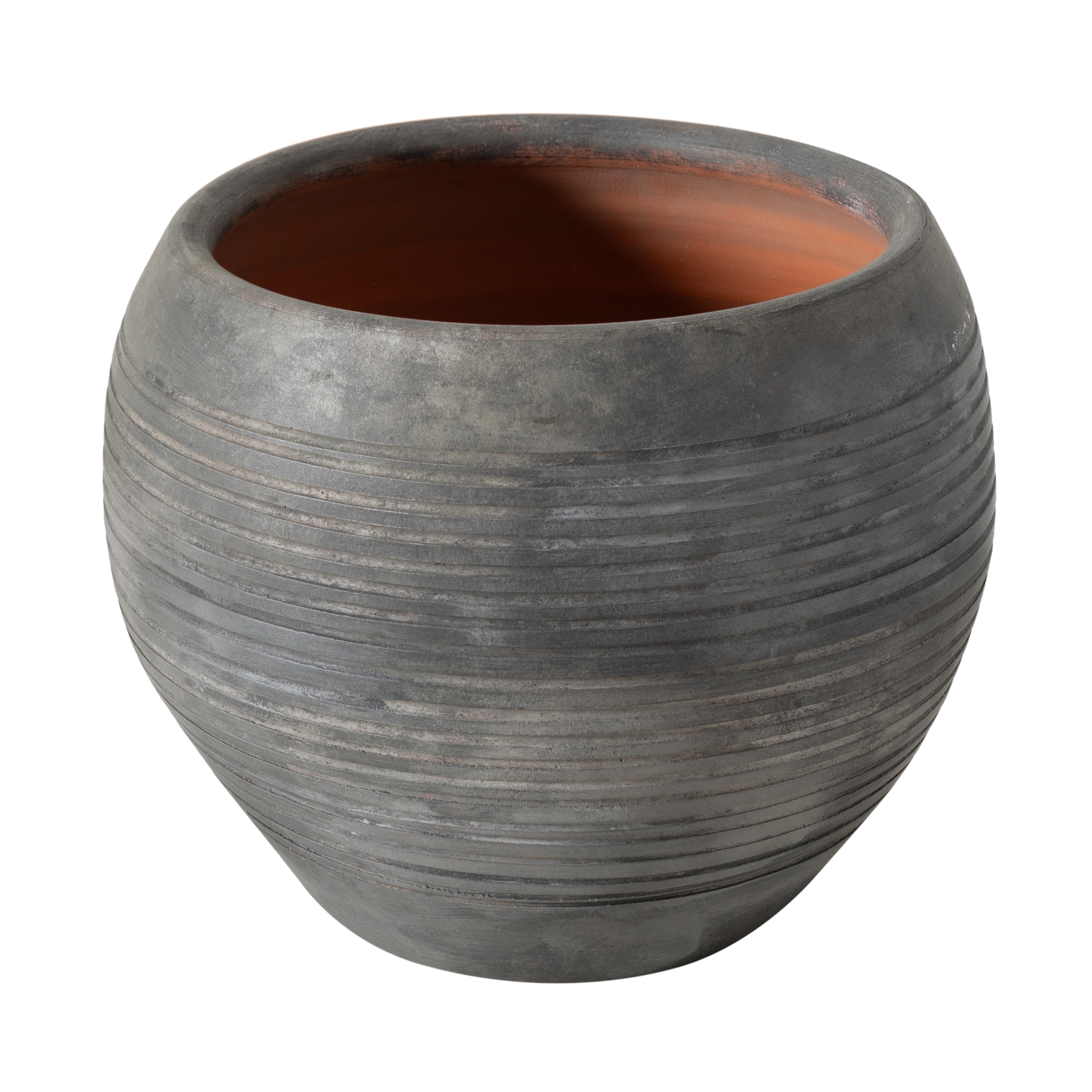 AVORIA GRİ SAKSI 30X28 CM