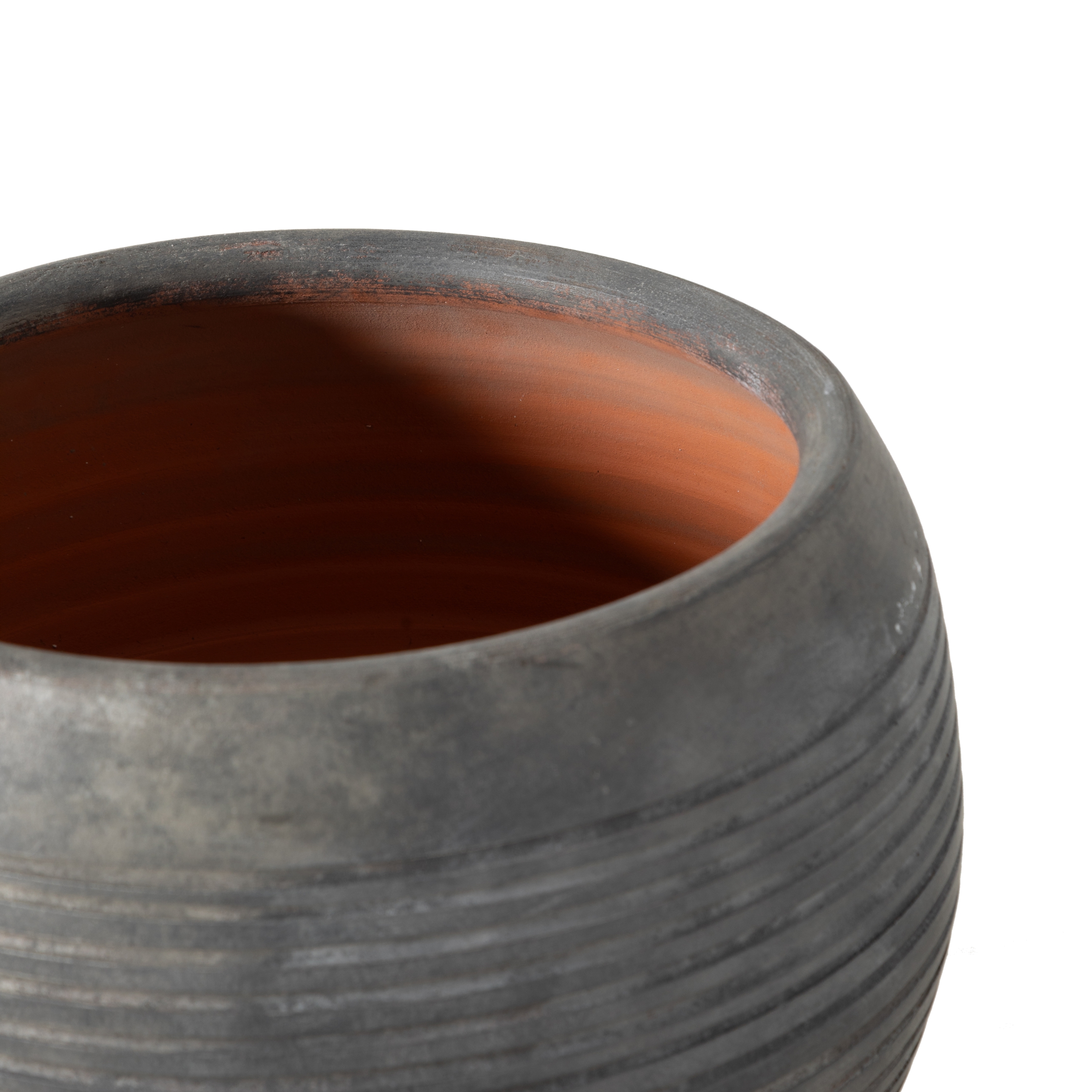 AVORIA GRİ SAKSI 30X28 CM