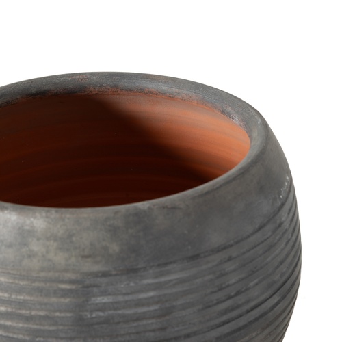 AVORIA GRİ SAKSI 30X28 CM