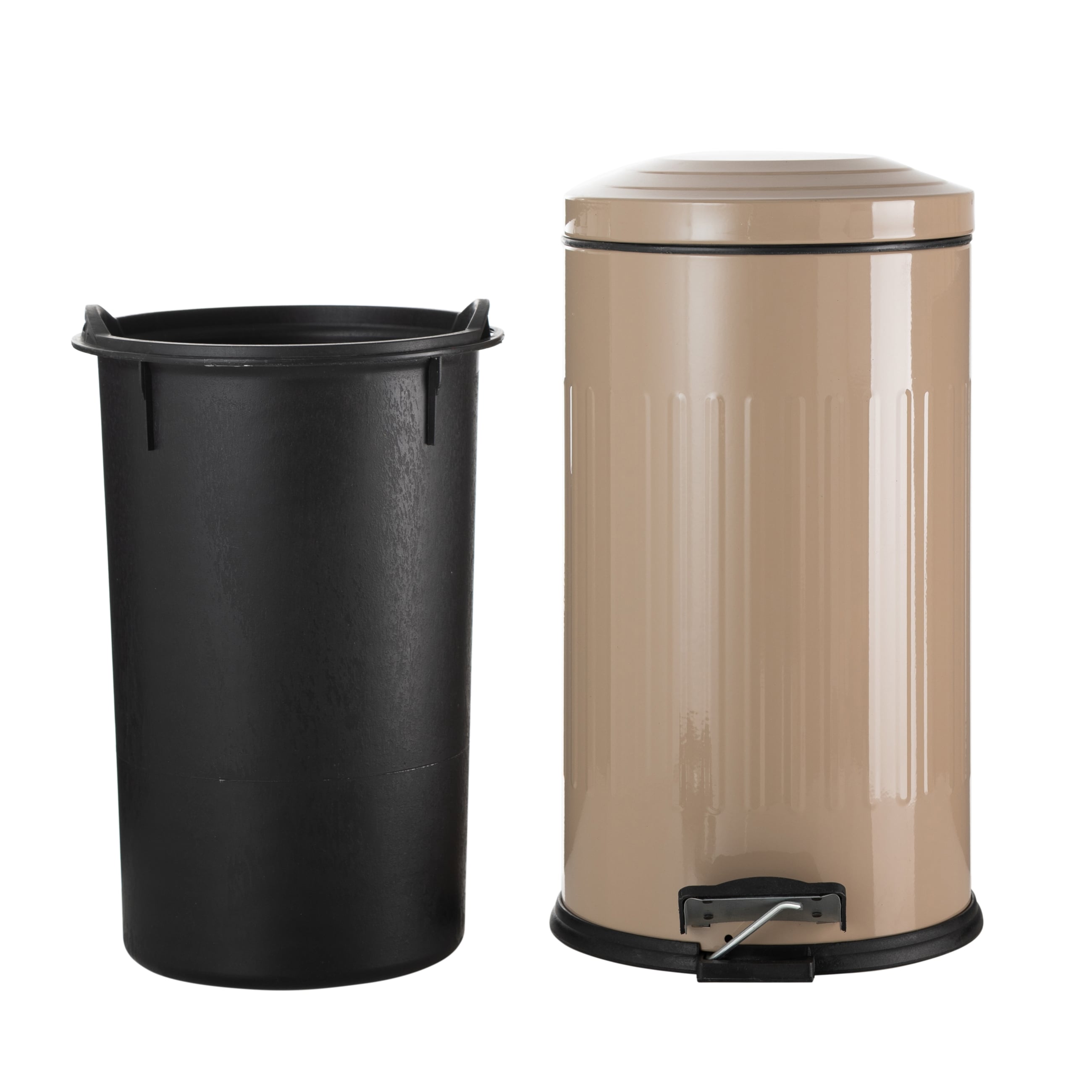 16LT PEDALLI VINTAGE ÇÖP KOVASI BEJ