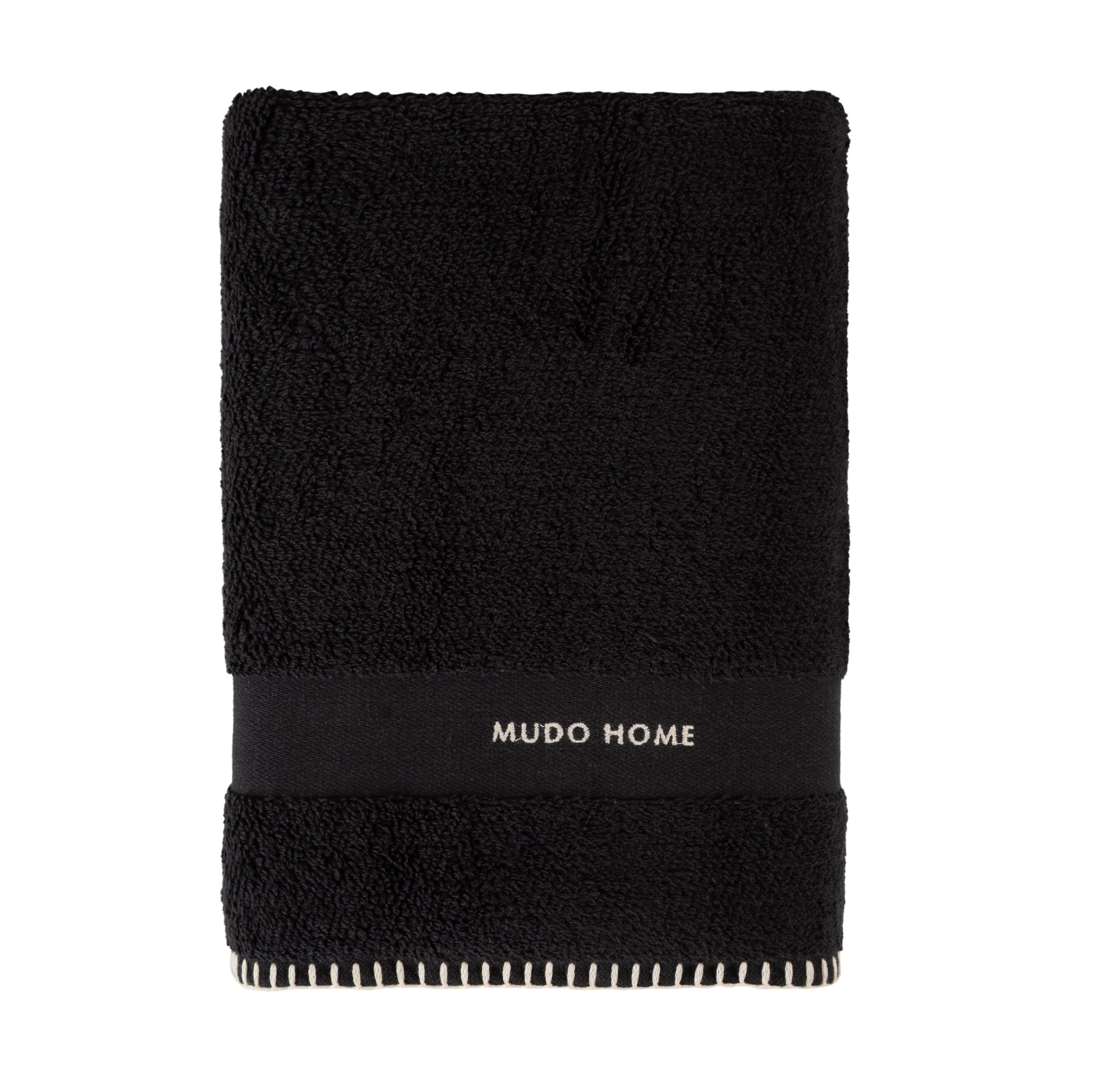 MUDO HOME YÜZ HAVLUSU SİYAH 50X80