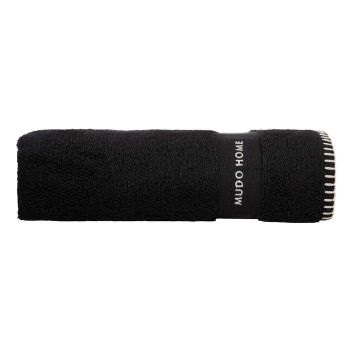 MUDO HOME YÜZ HAVLUSU SİYAH 50X80