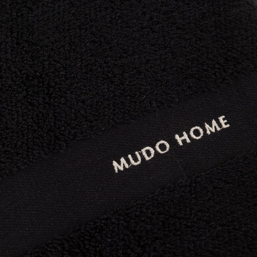 MUDO HOME YÜZ HAVLUSU SİYAH 50X80