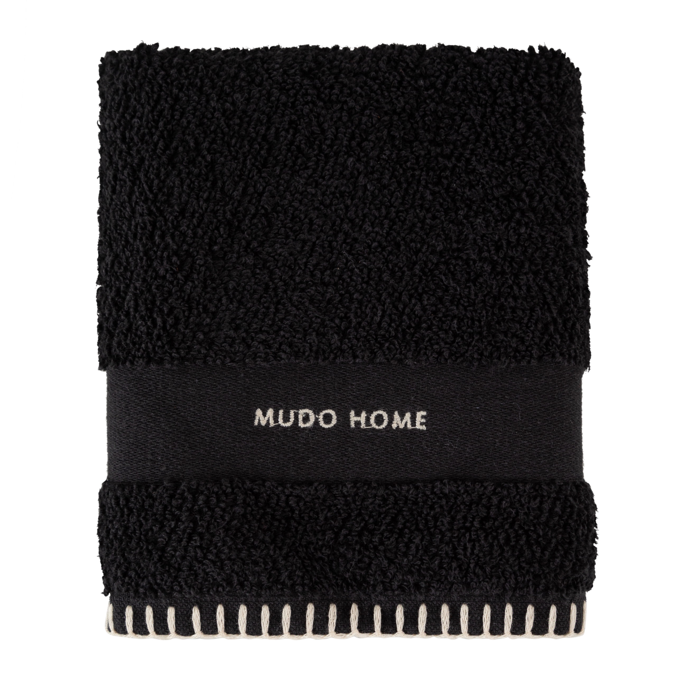 MUDO HOME EL HAVLUSU SİYAH 30X50