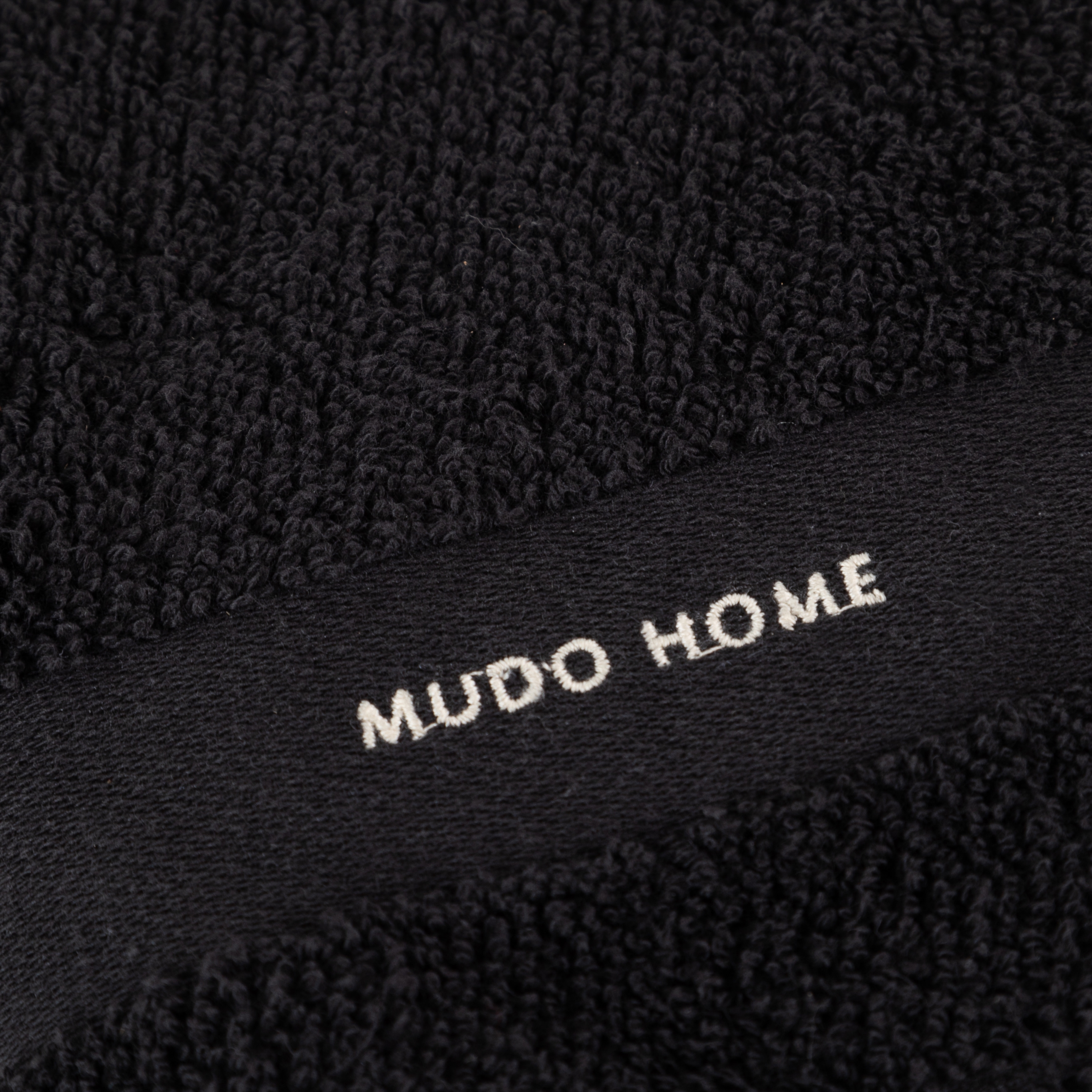 MUDO HOME EL HAVLUSU SİYAH 30X50