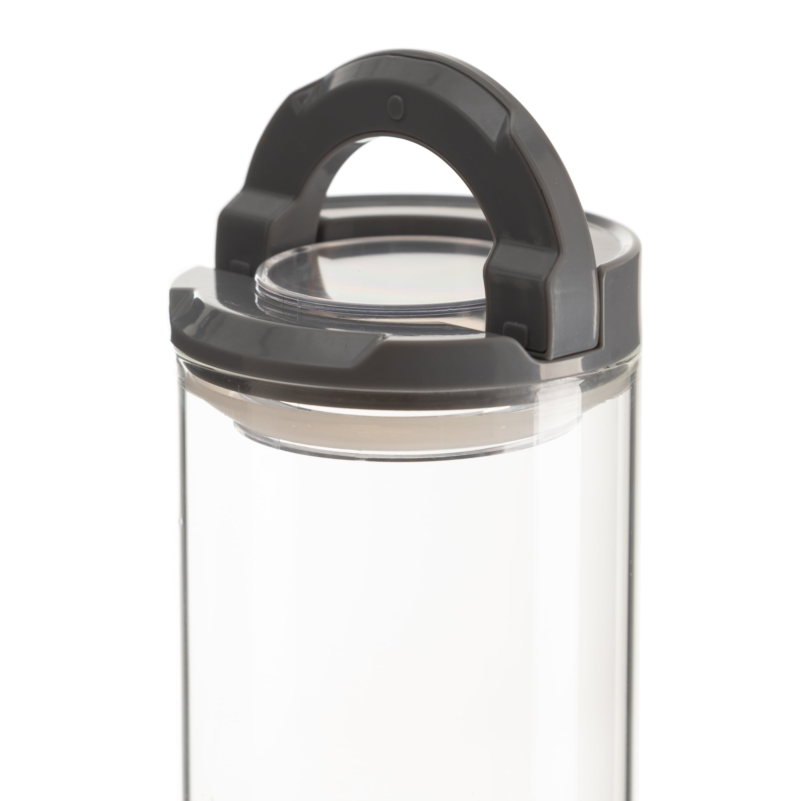 CAM KAVANOZ VAKUMLU KAPAK GRİ 800 ML