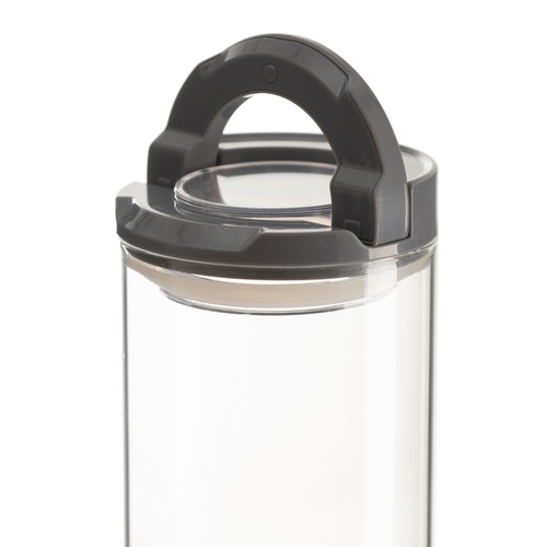  CAM KAVANOZ VAKUMLU KAPAK GRİ 800 ML