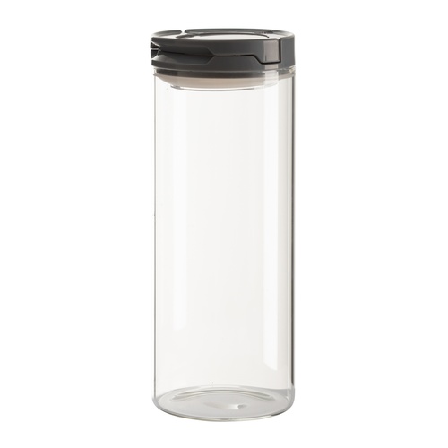 CAM KAVANOZ VAKUMLU KAPAK GRİ 800 ML