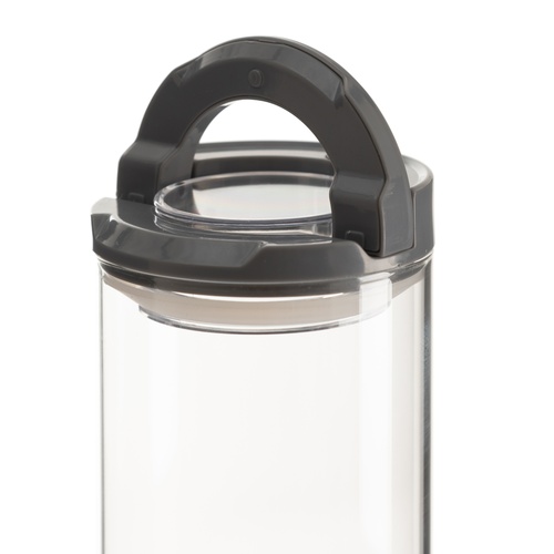  CAM KAVANOZ VAKUMLU KAPAK GRİ 600 ML