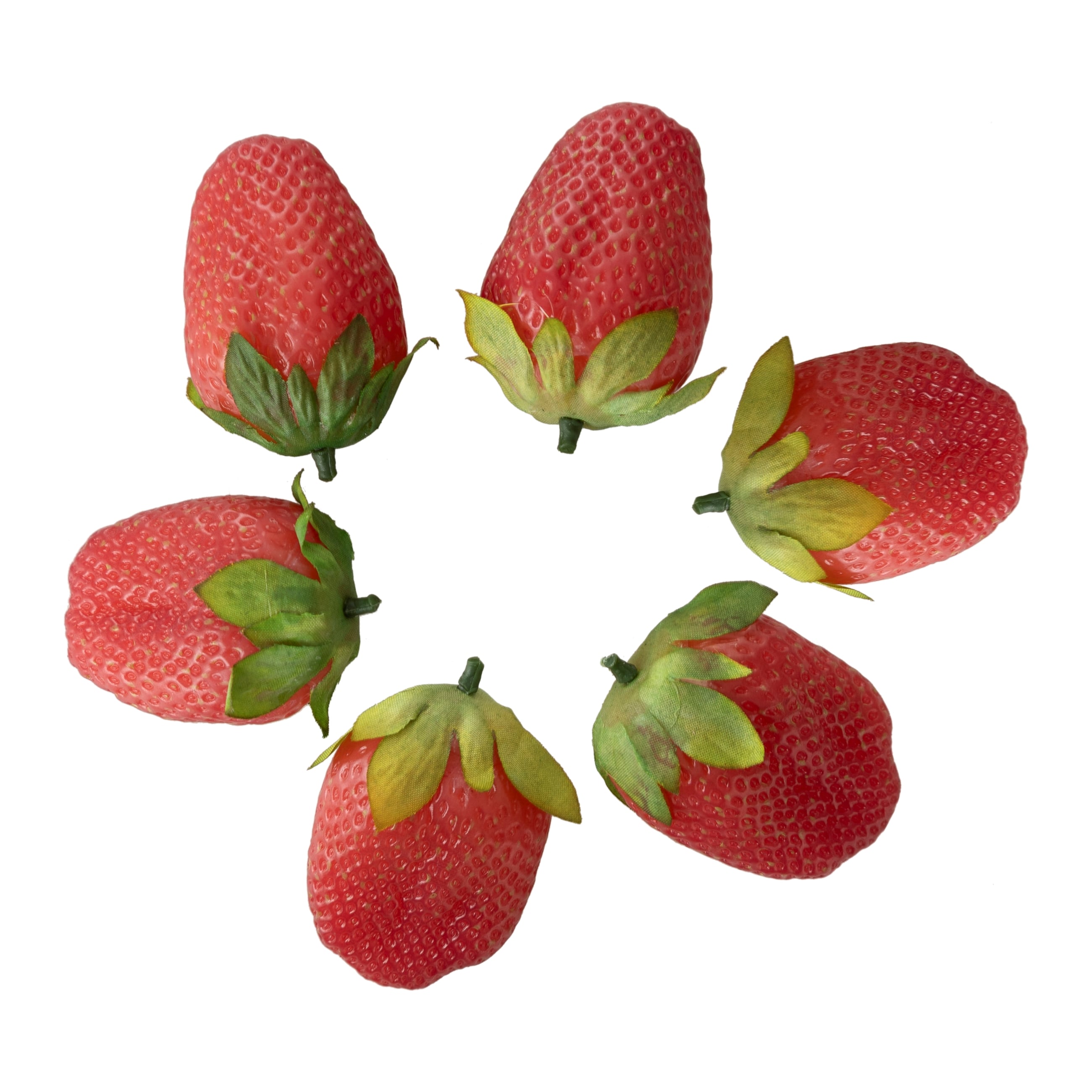 YAPAY ÇİLEK İ 5 CM  6'LI