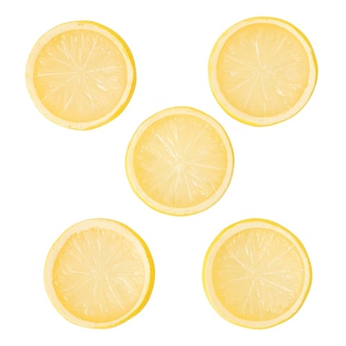 YAPAY LİMON DİLİMİ 5 CM  6'LI