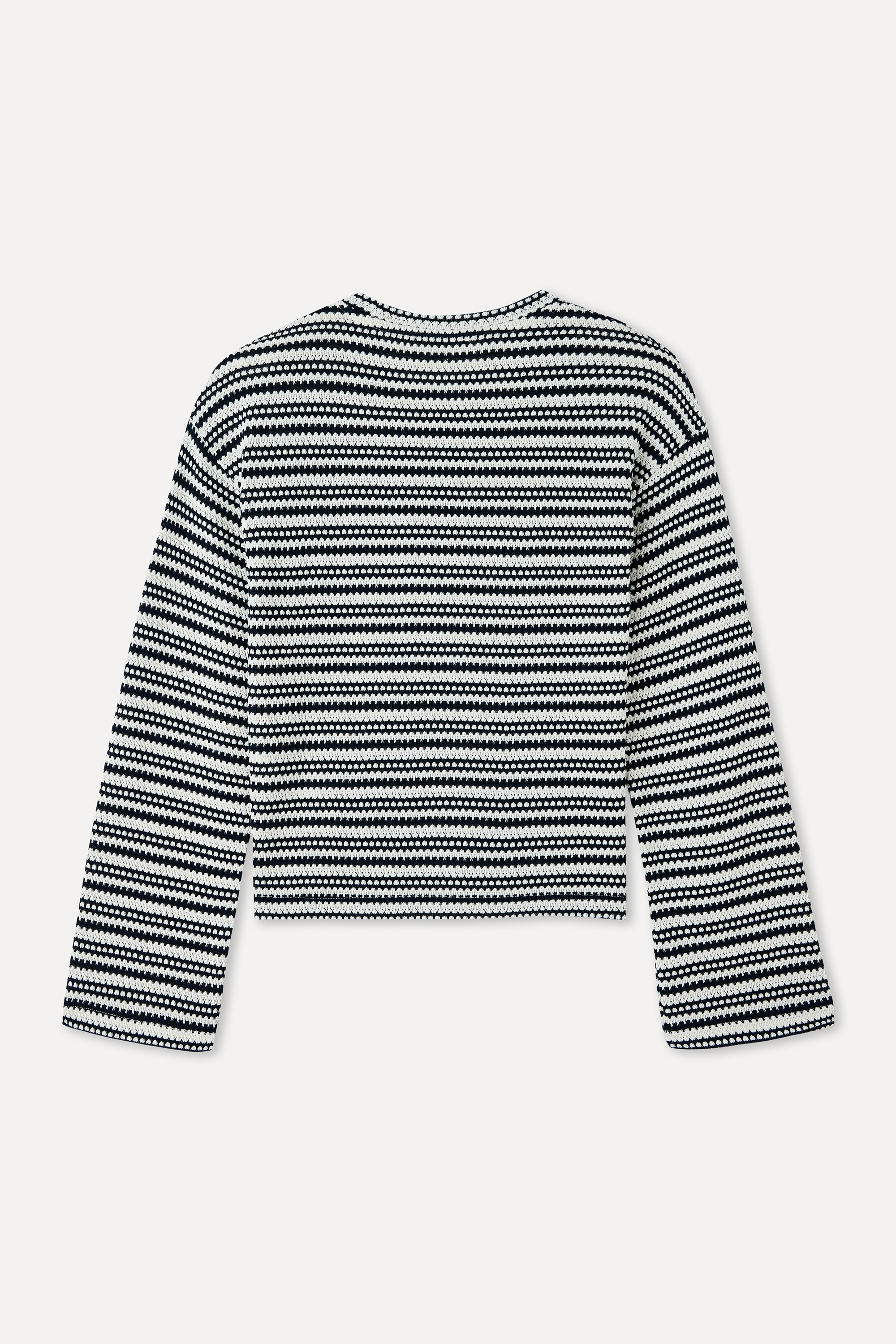 ÇİZGİLİ OVERSIZE ÖRME KAZAK