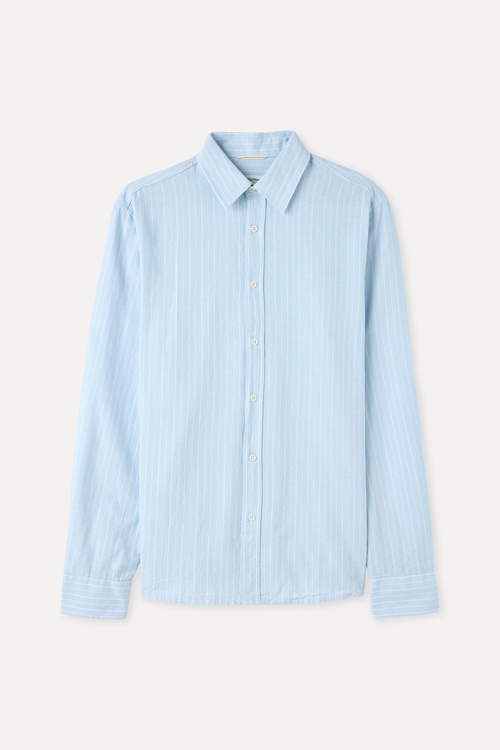 ÇİZGİLİ REGULAR FIT UZUN KOLLU GÖMLEK