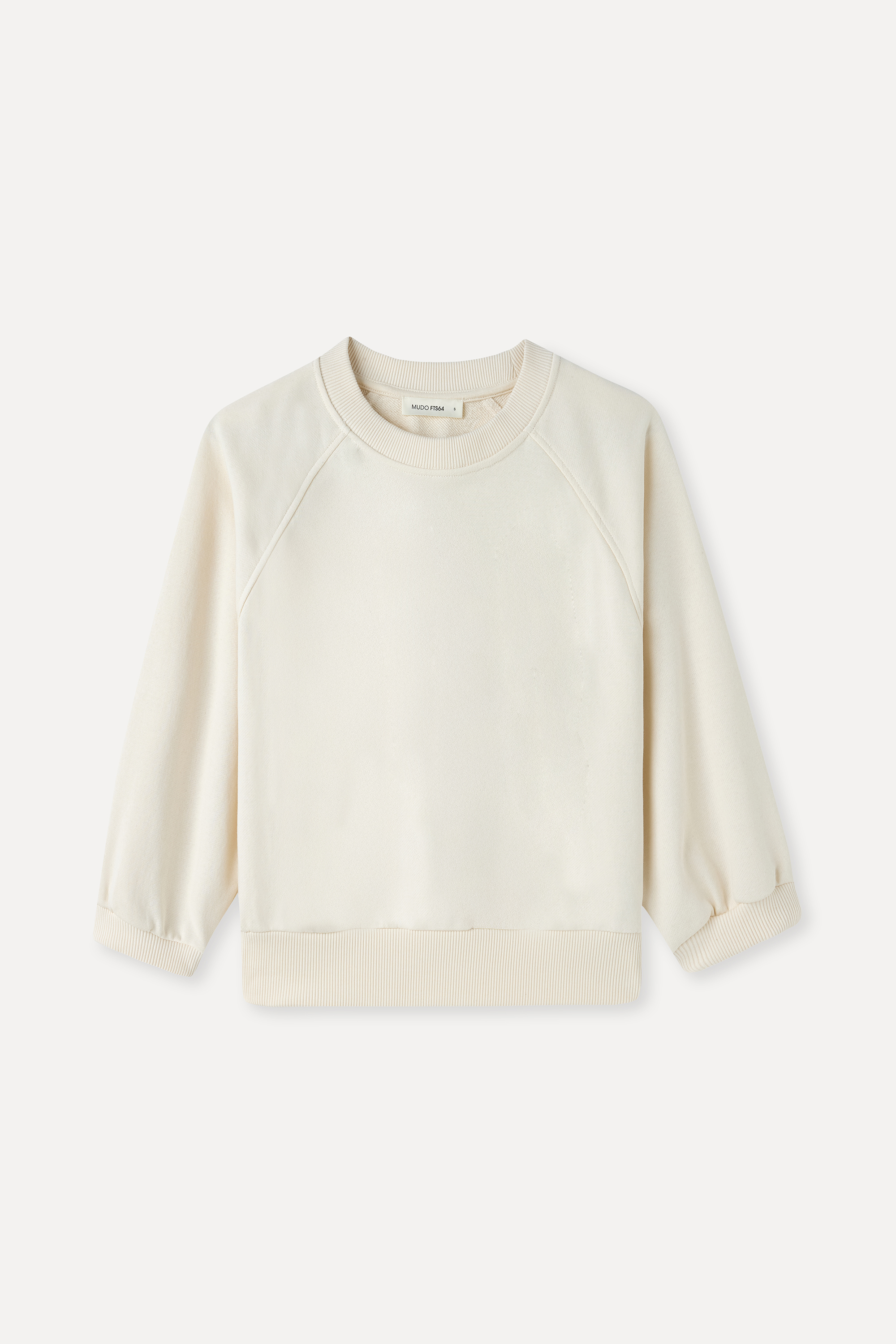 OVERSIZE BİSİKLET YAKA SWEATSHIRT