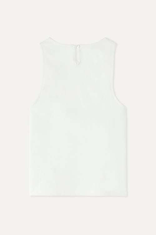 FITTED KOLSUZ BİSİKLET YAKA BLUZ