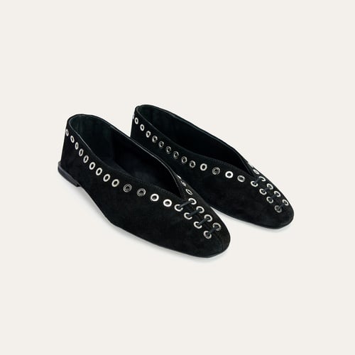 KUŞ GÖZÜ DETAYLI HAKİKİ DERİ BABET