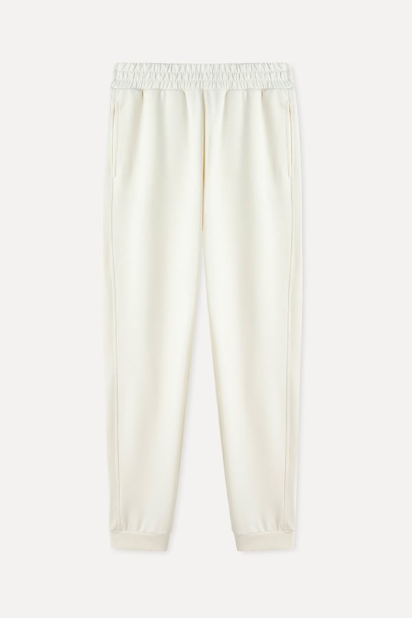 MODAL KARIŞIMLI BELİ LASTİKLİ JOGGER PANTOLON